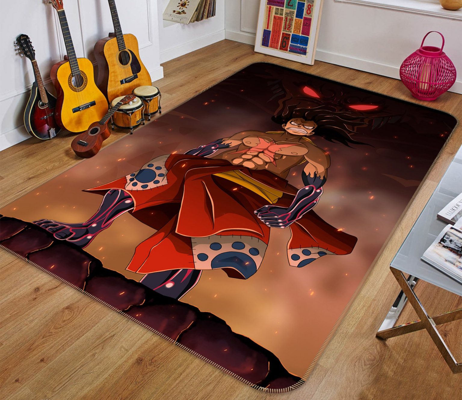 3D One Piece 1709 Anime Non Slip Rug Mat - YY Anime