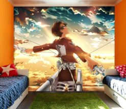 3D Cartoon Anime Figure Selfadhesive Removable Wallpaper Murals Wall  eBay