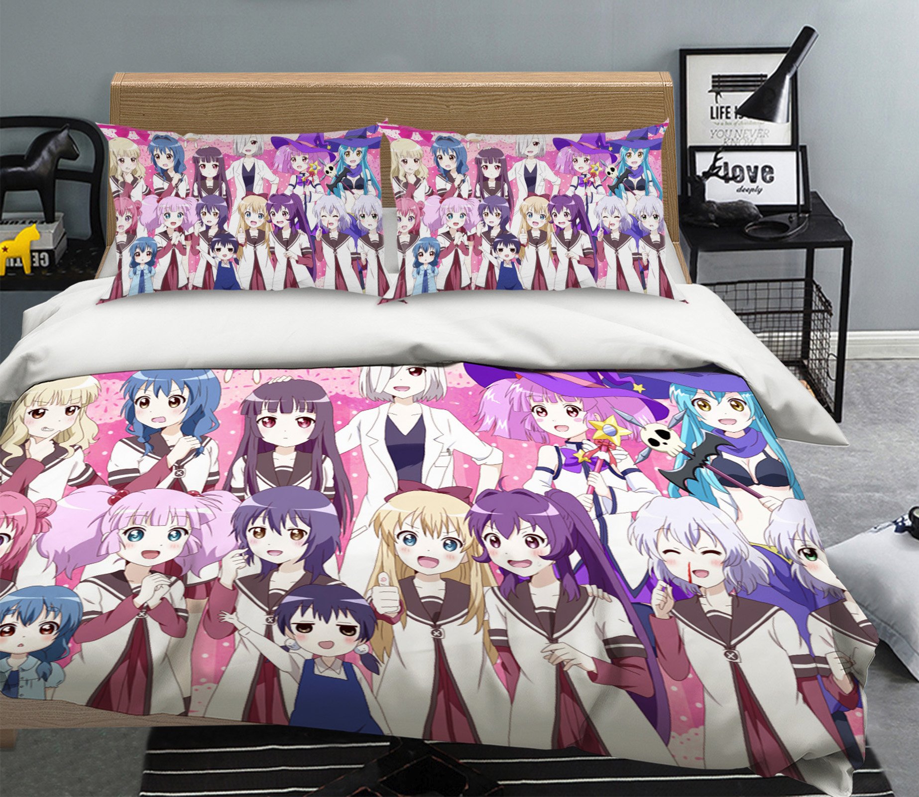 Details about   Toaru Kagaku no Railgun S Bedspread Bed Cover Coverlet Quilt Cover Japan Anime 
