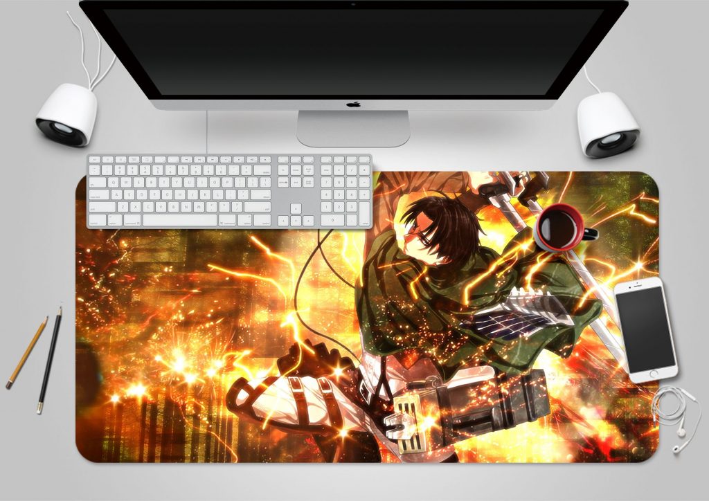 attack on titan play mat