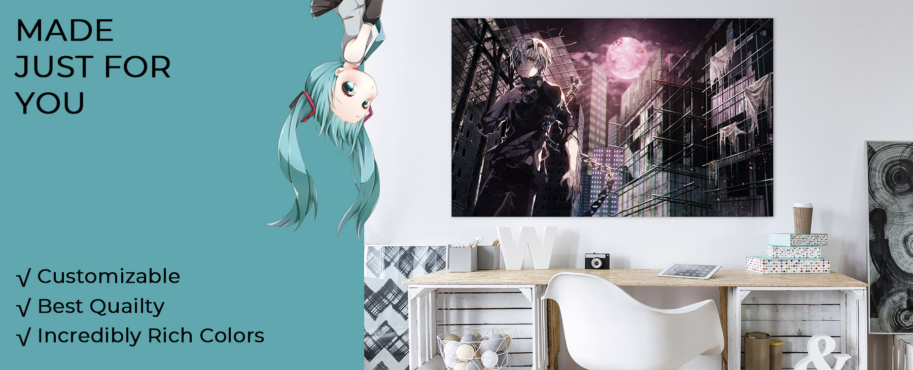 3D Naruto 7119 Anime Wall Stickers - YY Anime